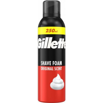 Gillette Holicí pěna Original 250 ml – Zboží Mobilmania