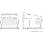 Outdoor Revolution Esprit Pro X 350M – Zboží Mobilmania