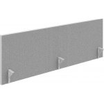 OFFICE PRO Paraván Akustik na hranu 180 cm + 2 x SK - TPA H 1800 SK 2 šedá – Hledejceny.cz