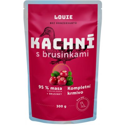 Louie Adult Kachní s brusinkami 300 g – Zboží Mobilmania