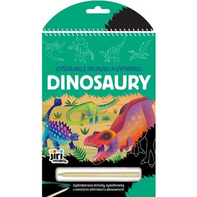 Jiri Models Vyškrábuj vymaluj Dinosauři – Sleviste.cz