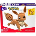 Mattel Pokémon Mega Construx Jumbo Eevee 29 cm – Zboží Živě