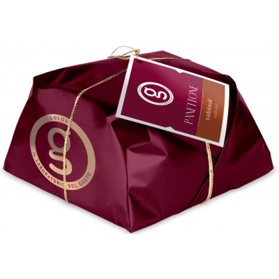 Golosi Panettone tradiční s polevou obohacenou o mandle a zrnka cukru ručně baleno 750 g – Zboží Dáma