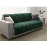 Mybesthome Přehoz na sedačku - pohovku AGNE zelená 200x220 cm – Sleviste.cz