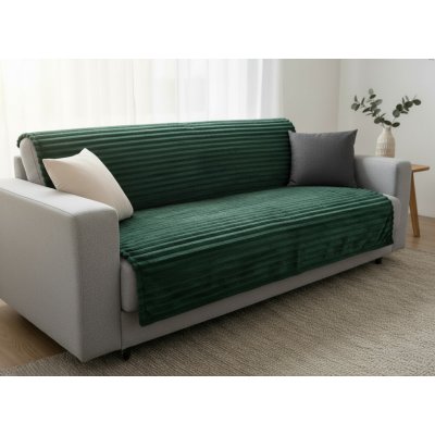 Mybesthome Přehoz na sedačku - pohovku AGNE zelená 200x220 cm – Sleviste.cz