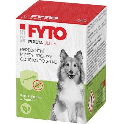 PHC FYTO pipeta ULTRA pro psy 10-20kg 3x10ml – Hledejceny.cz
