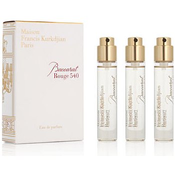 Maison Francis Kurkdjian Baccarat Rouge 540 parfémovaná voda unisex 3 x 11 ml náplň