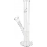 Leaf Skleněný bong Straight White Leaf 26cm – Hledejceny.cz