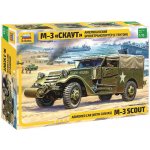 Zvezda Model Kit M3 Half track s plátěnou střechou sovětská armáda 3581 1:35 – Hledejceny.cz