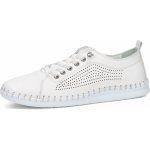 Robel dámské kožené polobotky bílé – Sleviste.cz