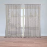 Sablio Záclony Trojúhelníková abstrakce: 2ks 150x250cm – Zboží Mobilmania