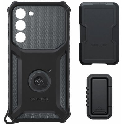 Samsung Galaxy S23 Ochranný kryt s odnímatelným úchytem Black EF-RS911CBEGWW – Zboží Živě