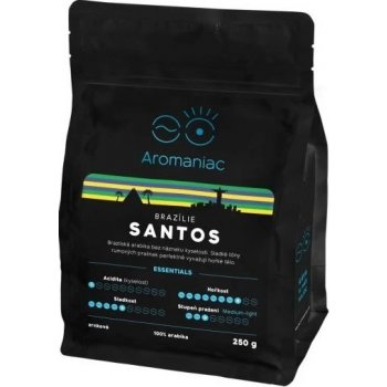 Aromaniac Brazílie Santos mletá 250 g