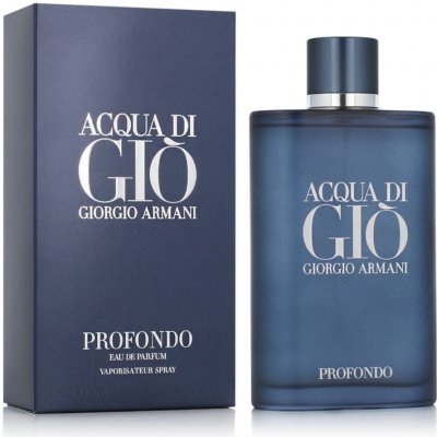 Giorgio Armani Acqua Di Gio Profondo parfémovaná voda pánská 200 ml – Zbozi.Blesk.cz