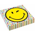 Amscan Smiley World ubrousky 16ks 33x33cm – Zboží Dáma