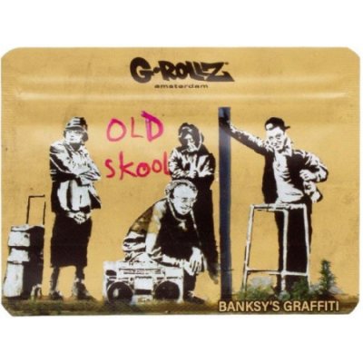 G-Rollz Banksy's Graffiti zip sáček Old Skool 105 x 80 mm 8 ks – Zboží Mobilmania
