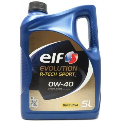 Elf Evolution R-Tech Sport 0W-40 5 l – Hledejceny.cz