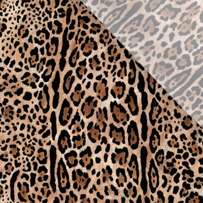 Takoy Umělé hedvábí / silky mírně elastické leopard – Hledejceny.cz