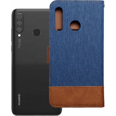 Sligo Knížkové pouzdro Smart JEANS pouzdro pro Huawei P30 Lite, modrá – Zboží Živě