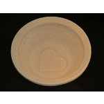 Ošatka kulatá se vzorem srdce 750g – Zboží Dáma