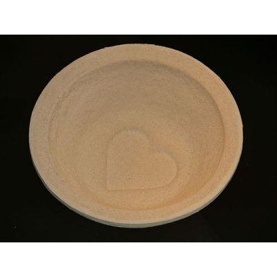 Ošatka kulatá se vzorem srdce 750g – Zboží Dáma