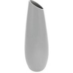Keramická váza Oval, 12 x 36 x 12 cm, šedá – Hledejceny.cz