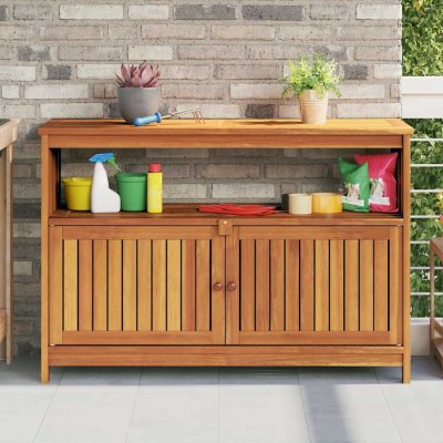 OMAXI 673765 Zahradní konzolový stůl 110 x 35 x 75 cm masivní akáciové dřevo – Sleviste.cz