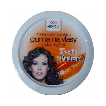 Bione Cosmetics Keratin + Panthenol Profesionální modelační guma na vlasy  extra tužící 150 ml od 69 Kč - Heureka.cz