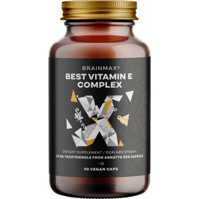 BrainMax Best Vitamin E Complex 90 rostlinných kapslí – Hledejceny.cz