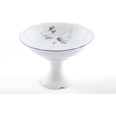 Leander miska na nožce husy český porcelán 23 cm – Zboží Mobilmania