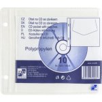 Obal na CD/DVD PP závěsný 10ks – Zboží Živě