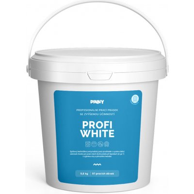 Profi White prací prášek s bělícím účinkem 5,8 kg – Zboží Dáma
