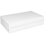 Krabice na cukroví bílá 45 × 30 × 10 cm – Zboží Dáma