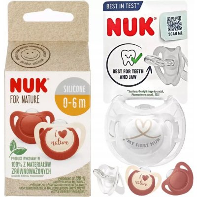 Nuk dudlík Mommy Feel v boxu mintová 2 ks – Zboží Mobilmania