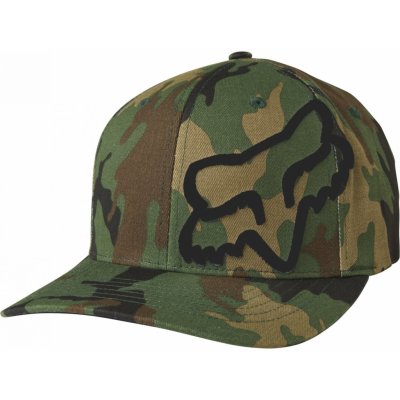 FOX Flex 45 Flexfit Hat Camo camo / černá / černá