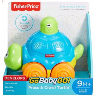 Fisher Price odjíždějící želva FPM22 – Zboží Mobilmania