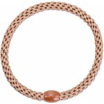 KKNEKKI Gumička do vlasů Kknekki Slim Nougat, béžová barva, textil – Zboží Dáma