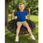 Aga Závěsný houpací kruh 90 cm Maskáčový – Zboží Dáma