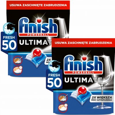 Finish Ultimate All in 1 kapsle do myčky nádobí 50 ks – Sleviste.cz
