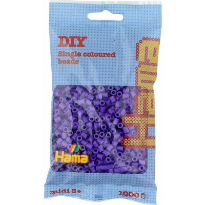 Hama Midi - korálky fialové 1000 ks – Sleviste.cz