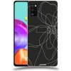 Pouzdro a kryt na mobilní telefon Samsung Pouzdro ACOVER Samsung Galaxy A41 A415F s motivem Line Flower I