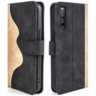 Pouzdro Dual Wavy Case Sony Xperia 10 IV černé – Zboží Mobilmania