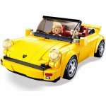 Sluban B1097 Německý žlutý sportovní vůz – Zboží Dáma