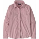 Patagonia Long-Sleeved Self Guided Sun Shirt Women Quiet Violet růžová – Hledejceny.cz
