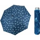 Doppler Mini Light Classic blue ginko dámský skládací deštník modrý