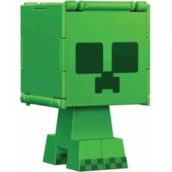 Mattel Minecraft Flippin Figure Creeper + Charged Creeper