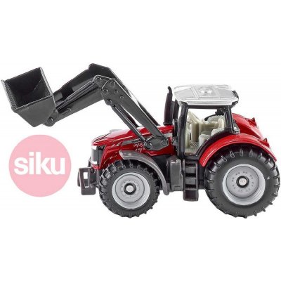 SIKU Model traktor Massey Ferguson s předním nakladačemkov 1:87 – Zbozi.Blesk.cz