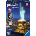 Ravensburger 3D puzzle svítící Socha svobody Noční edice 108 ks – Sleviste.cz