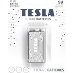 TESLA SILVER+ 9V 1ks 1099137211 – Zboží Mobilmania