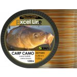 Sema Excel Line Carp Camo brown 1200 m 0,3 mm – Sleviste.cz